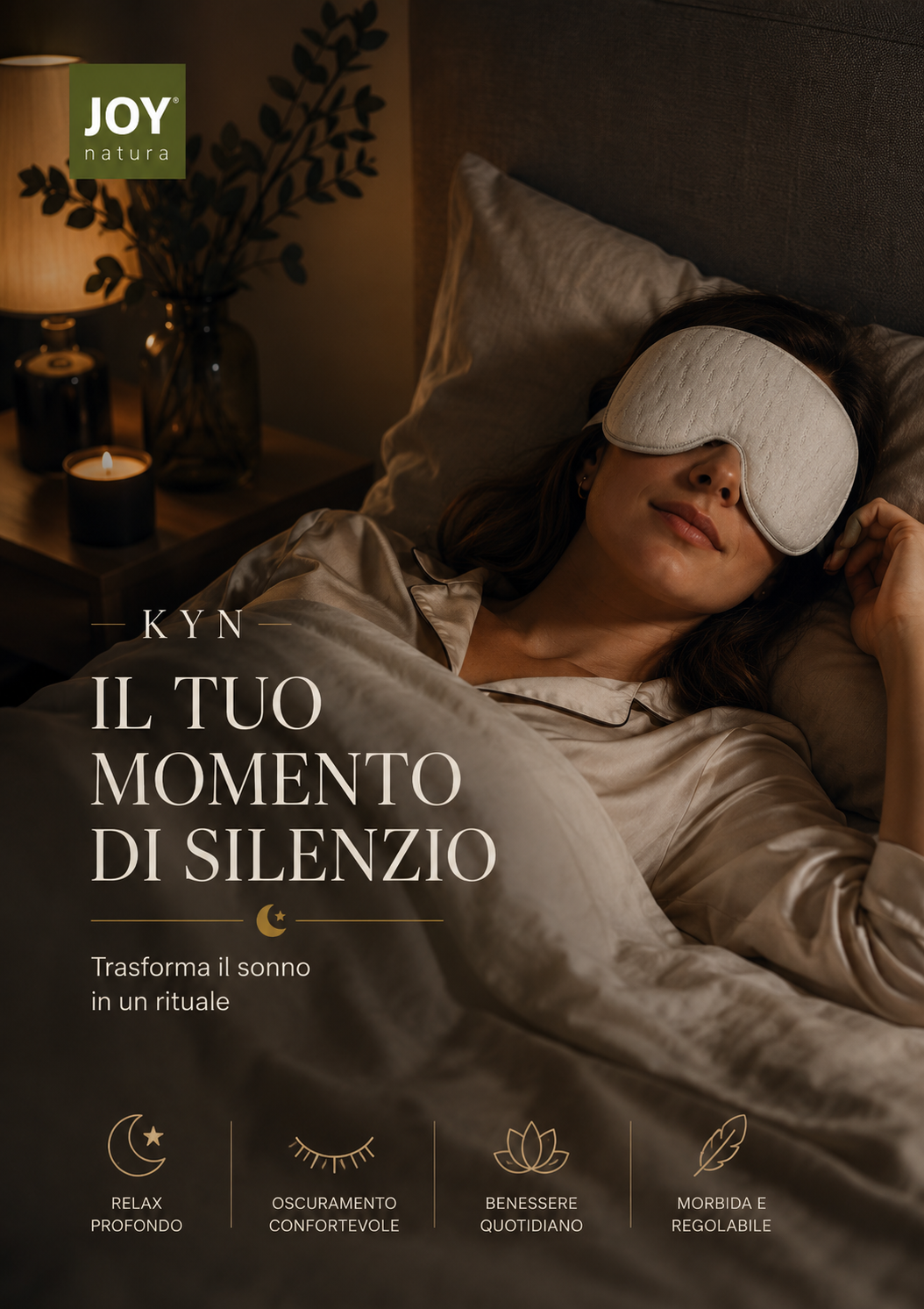 KYN | Maschera occhi magnetica per dormire