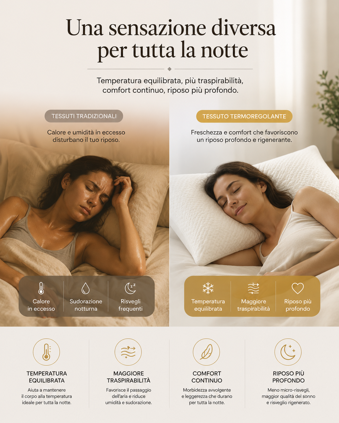 Federa Biodorm – federa termoregolante per il recupero notturno