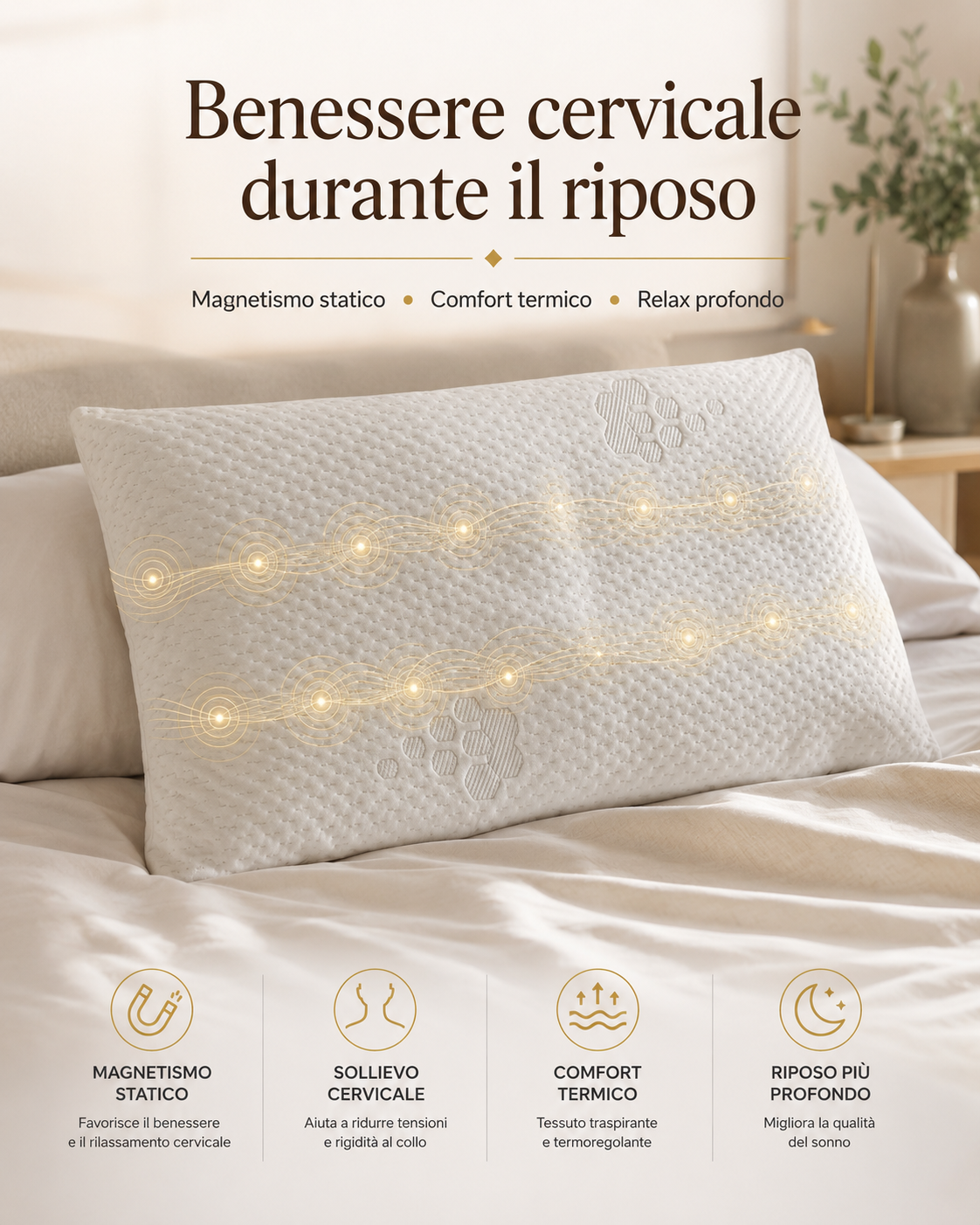 Federa Biodorm Magnetica – federa magnetica per circolazione e riposo